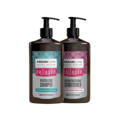 37,44 /l  Arganicare COLLAGEN Revitalizing Shampoo 400ml & Conditioner 400ml