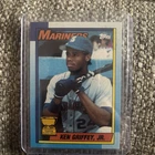 1990 Topps Ken Griffey Seattle Mariners #336 Baseball Card Error Card