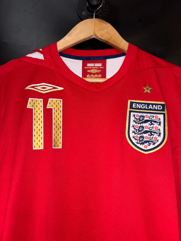 ENGLAND JOE COLE 2006-2007 ORIGINAL JERSEY Size M - Image 3 of 4