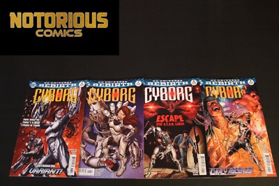 Cyborg 6 7 8 9 Complete Rebirth Comic Lot Run Set DC EXCELSIOR BIN