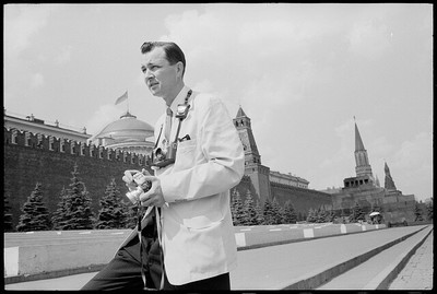 U.S. News & World Report photographer Thomas J. O'Halloran in Red Square