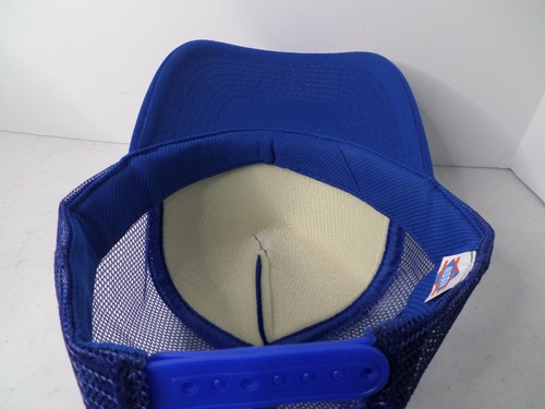 Vintage Blue Ford Motor Trucker Adjustable Adult Snapback Mesh Baseball Cap - Picture 10 of 11