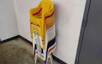Child Size Patio Chair - $2 EACH - PVC Plastic LOCAL PICKUP ONLY