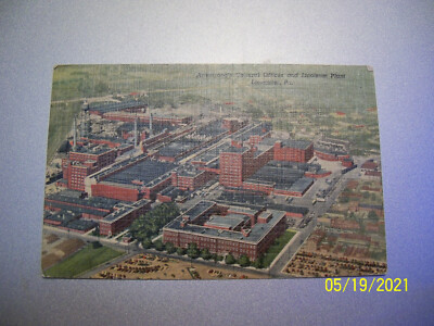 1957 Armstrong General Offices and Linoleum Plant Lancaster PA Pennslyvania