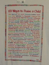 Vintage Argus Teachers Choice 101 Ways To Praise A Child T-Shirt Large USA Made