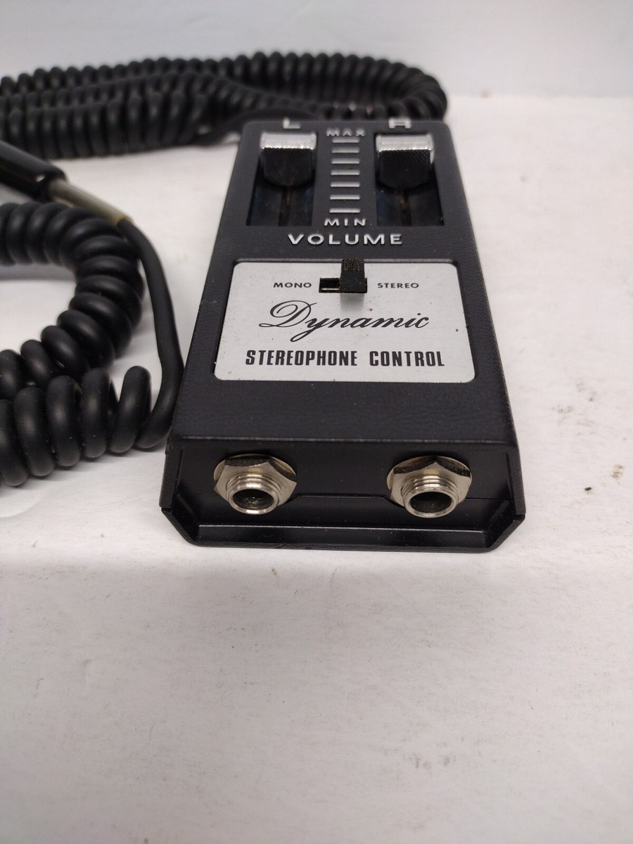 Dynamic Stereophone Control, Untested, Clean Condition Vintage