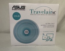 ASUS Travelair AC Dual-band Wi-Fi AC USB 2.0 32GB Wireless Drive FLASH WSD-A1