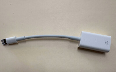 Apple Lightning to USB Camera Adapter - Light use, no box.