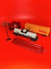 Vintage Train Pieces - LOT of 5 Items Misc, Plastic