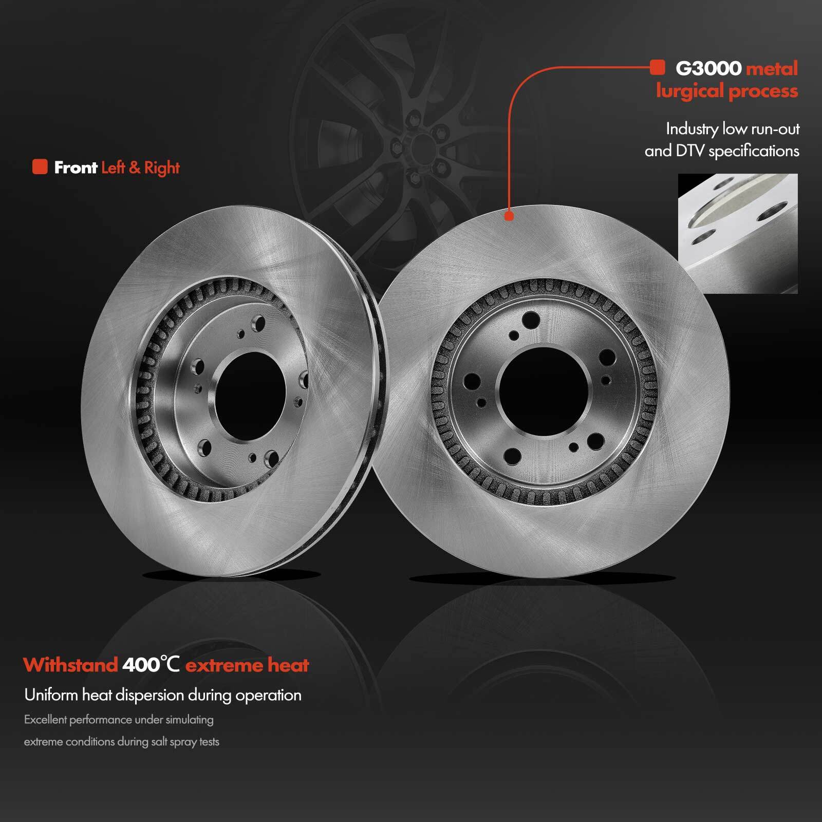 EBC RK Series Premium Rear Rotors (282x8mm) | 2016+ Honda CR-Z 1.5L Hybrid