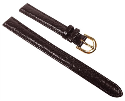 Casio Ersatzband Uhrenarmband Leder Band Dunkelbraun 12mm u.a. für LTP-1094Q LTP