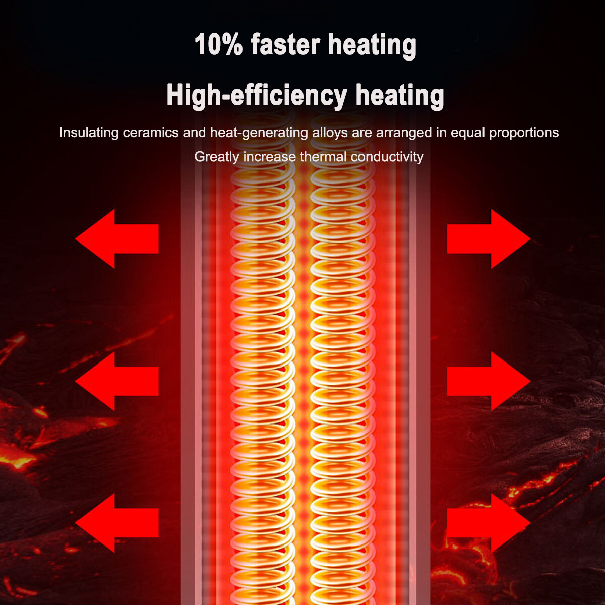 50W Mini Fish Tank Aquarium Heater Betta Heater For 15 Gallon Small