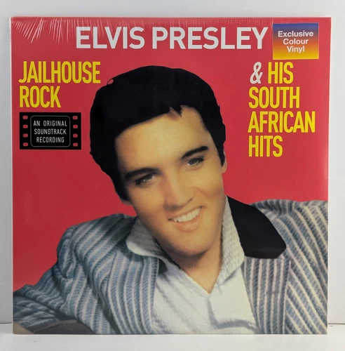 Elvis Presley Jailhouse Rock & His South African Hits 12" Color Vinyl LP