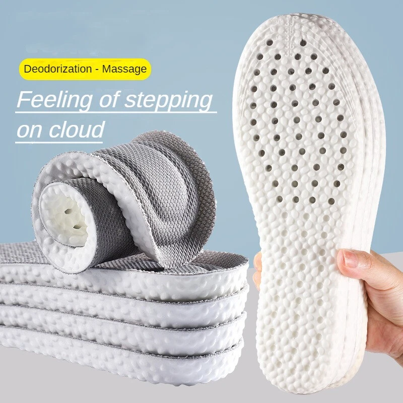 Memory Foam Insoles Inner Sole Air Cushion Foot Shoe Pads Height Increase Unisex - Image 3 of 4