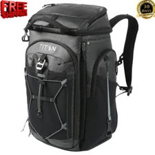 Titan 26-Can Backpack Cooler, 5 Insulated Compartments, Leak-Proof, 12 Pockets