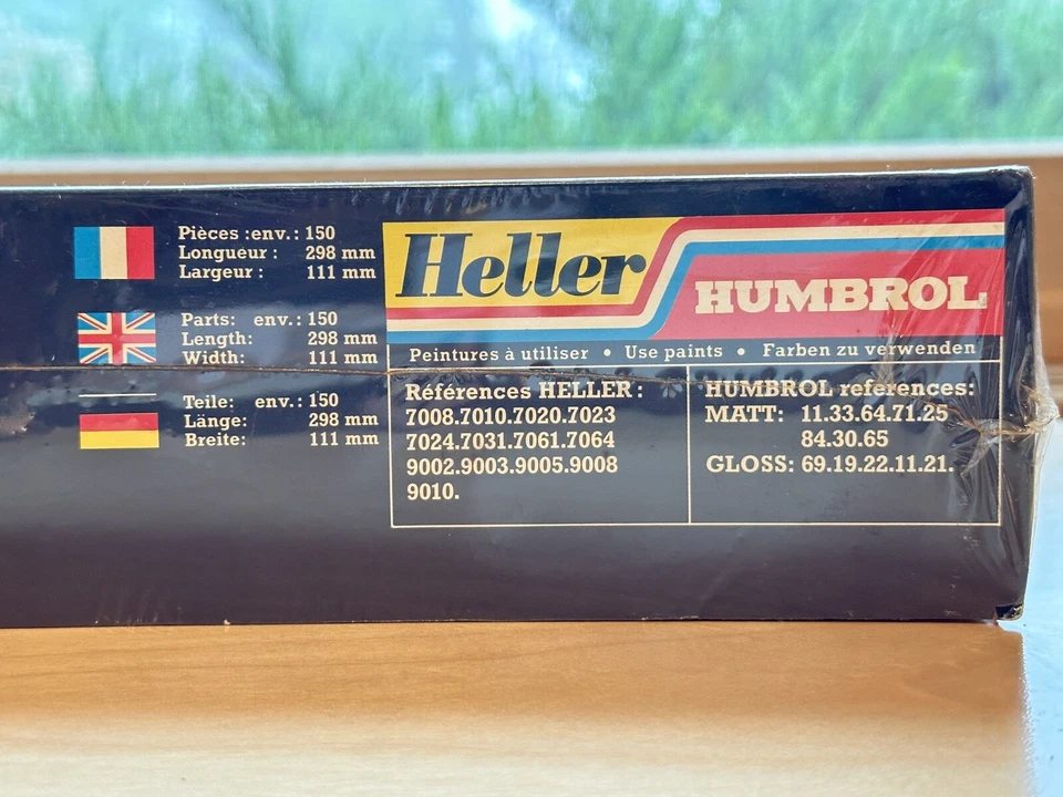 Kit Modelo HELLER CITOEN DS19 1/16 #25163 Nº751 Nuevo en Envoltura Plástica Original Foto 4 de 4