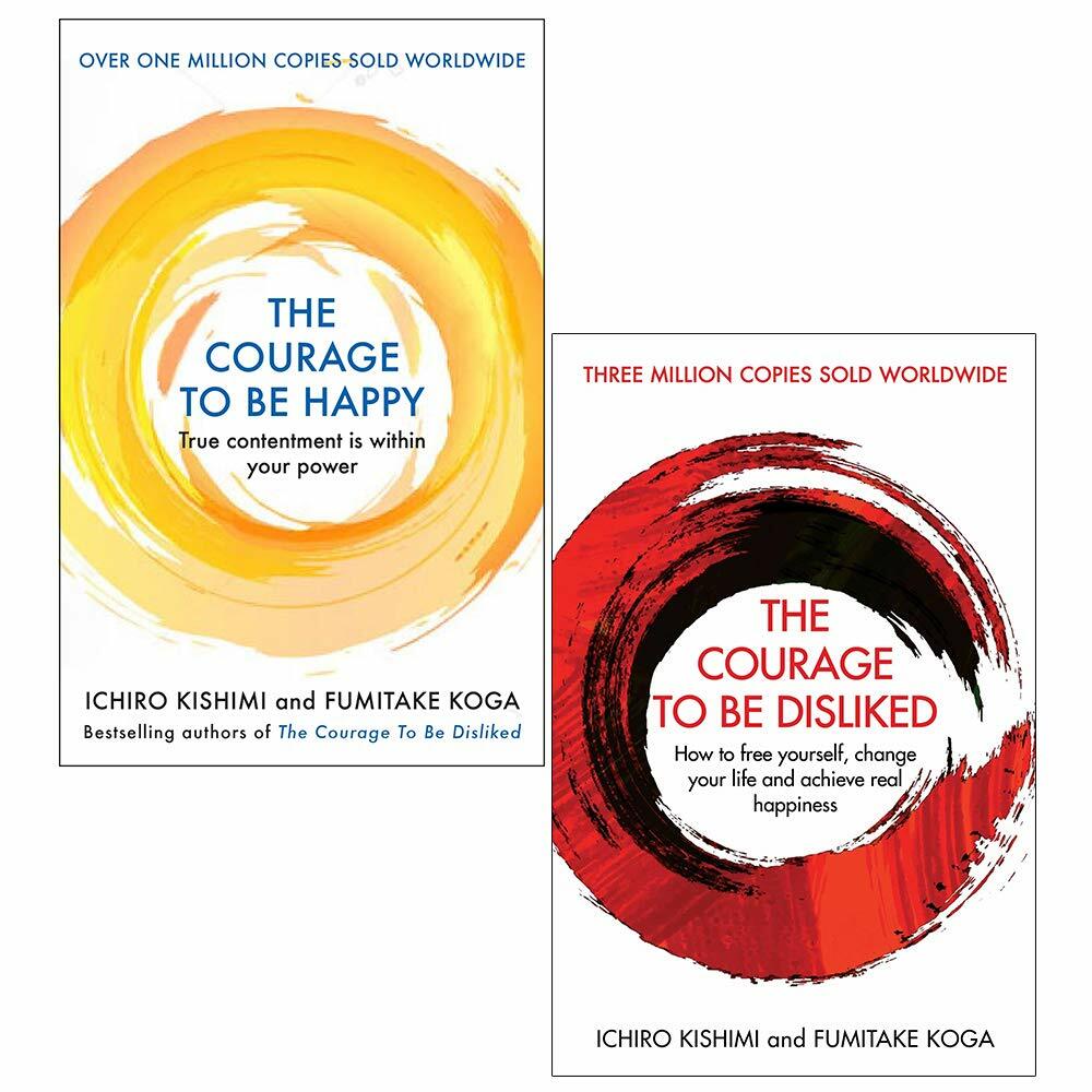 Courage To Series 2 Books Collection by Ichiro Kishimi (Courage To Be Disliked)