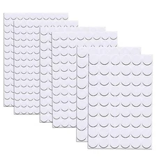 580 Pcs Self-Adhesive Screw Hole Stickers 6-Table Self-Adhesive Screw Covers ...