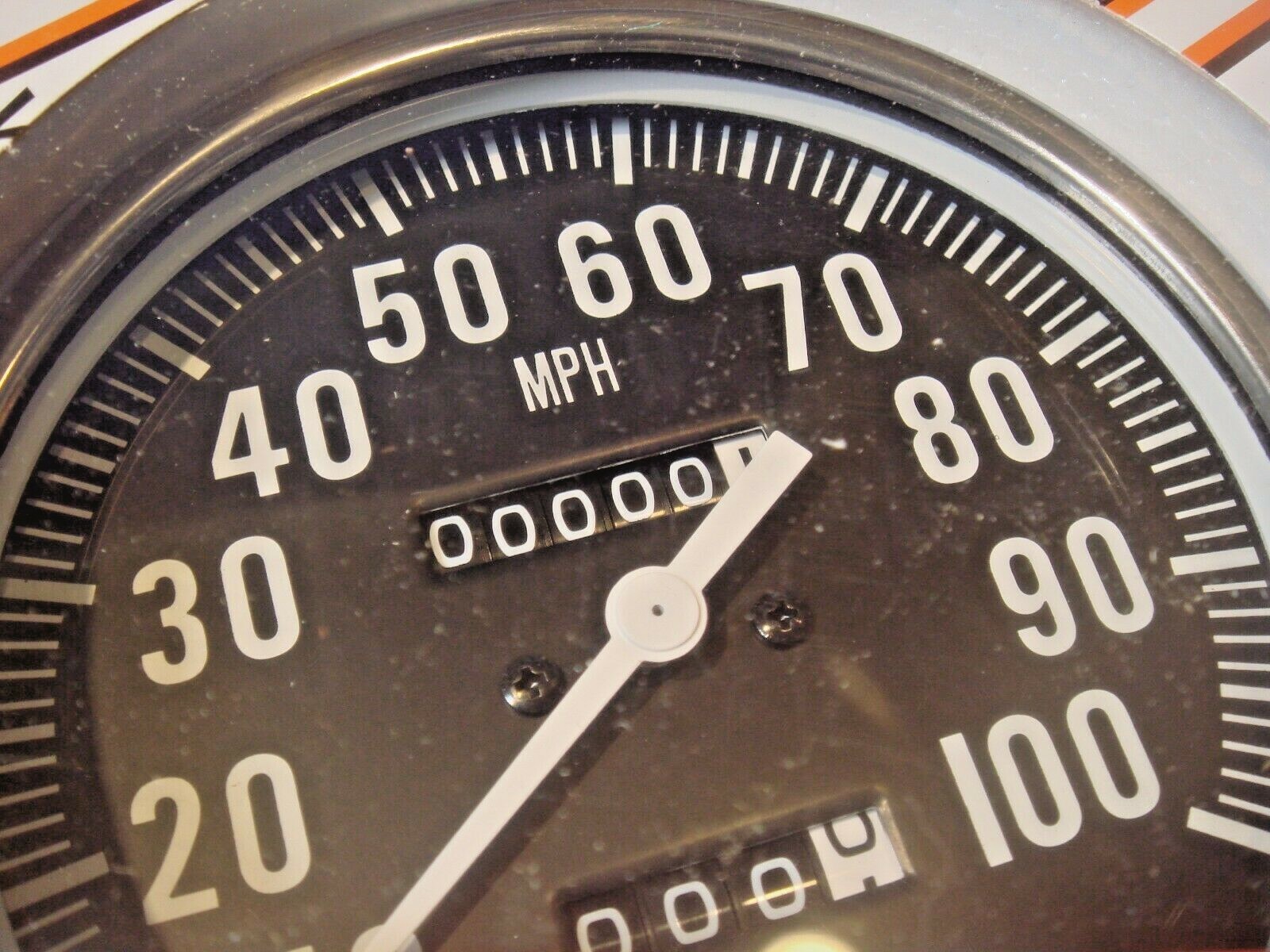 Harley FX FL Police Special Speedometer 11 Ratio 0100 MPH VTwin 39