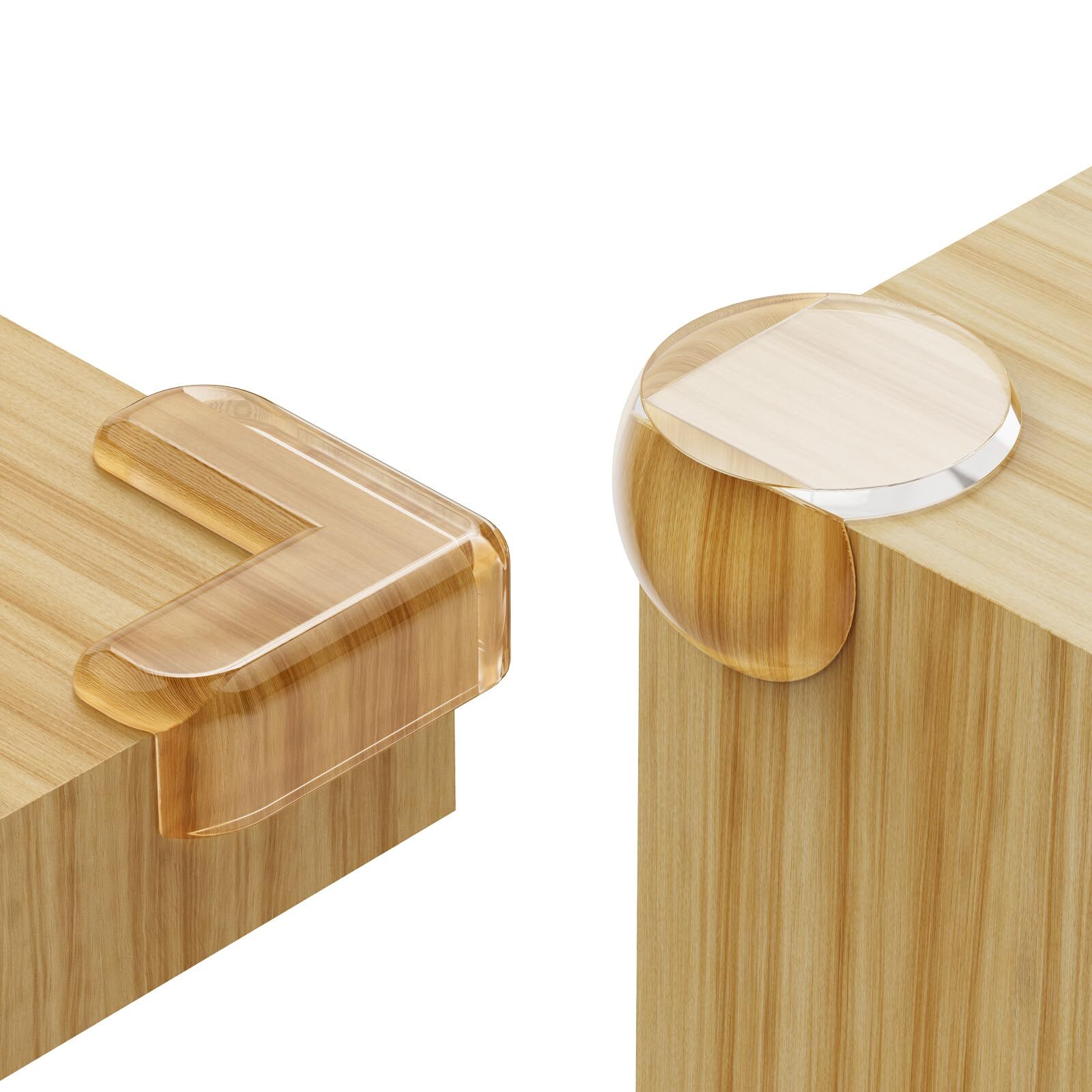 Corner Protectors Baby Proofing (16-Pack),Pre-Taped Table Corner Protectors f...