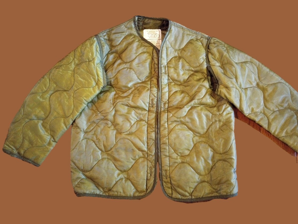 NEW MILITARY ISSUE M-65 FIELD JACKET LINER QUILTED COAT LINER