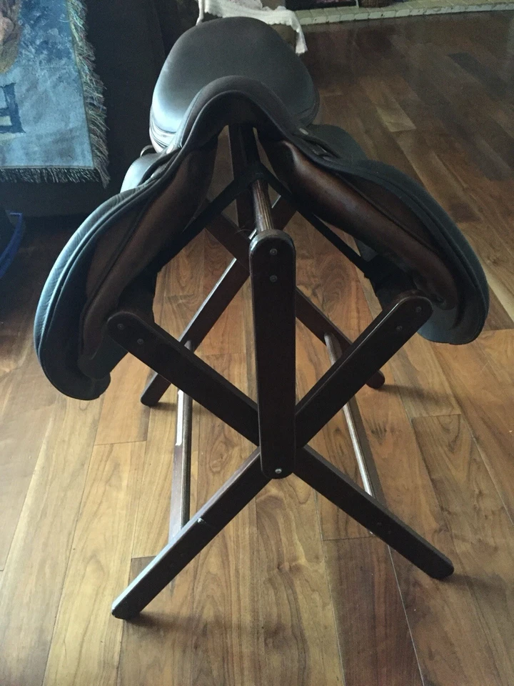 "Silla de montar Devoucoux Biarritz de 17""" Foto 4 de 4