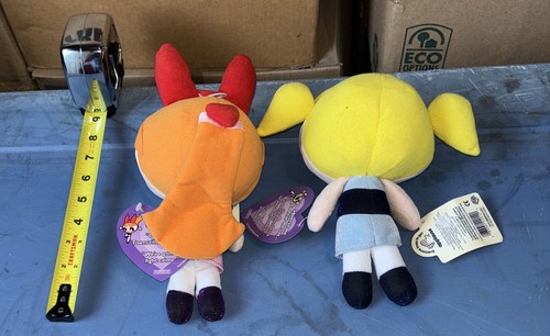 2000 Vintage Powerpuff Mädchen 9 Zoll sprechende Bläschen & Blüten (brandneu) - Bild 2 von 5