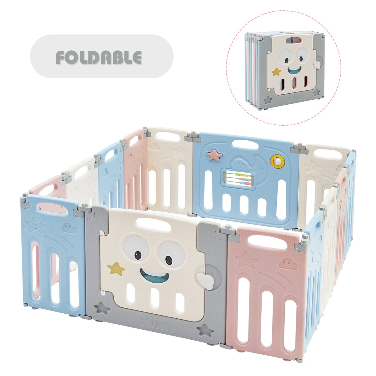Foldable hotsell baby fence