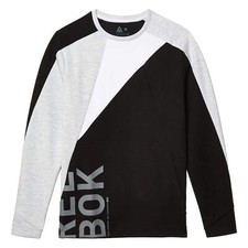 EC0991 Mens Reebok One Series Training Colorblock Sweatshirt