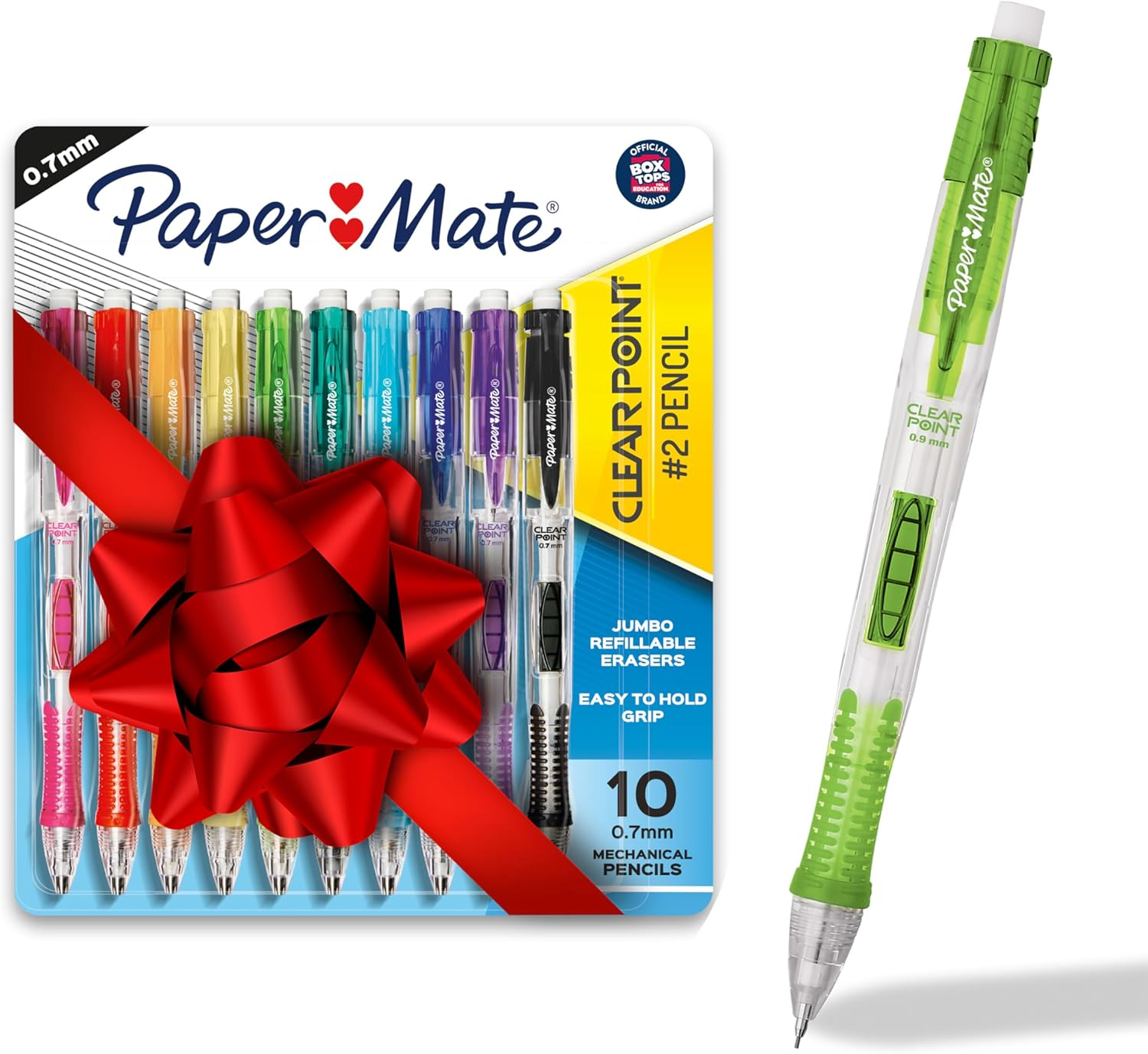 Clearpoint 0.7mm HB #2 Mechanical Pencils 2-Pack for School & Office-image