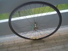 COMPLETE WHEEL C RECORD HUB MAVIC RIM HOLES 36 RUOTA USED
