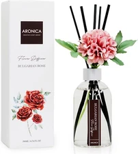 Aronica Flower Diffuser Bulgarian Rose Sweet, deep and mellow Air Freshner 200ml