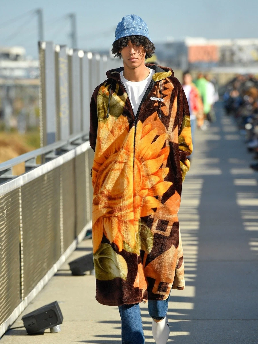 MARINE SERRE SS19 Brand New Upcycled Blanket Coat RARE NWT