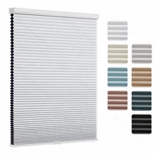 Changshade CUSTOM SIZE 1.5inch Blackout Cordless Window Shades Cellular Shades