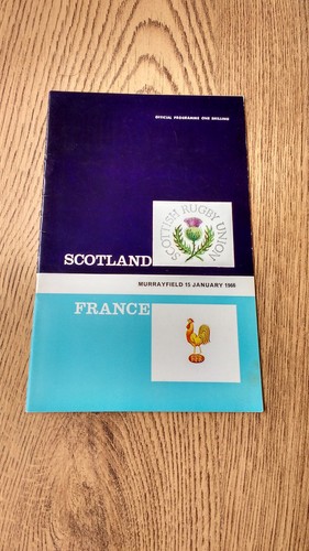 Scotland v France Rugby Programmes 1948 - 2012 - Picture 27 of 66