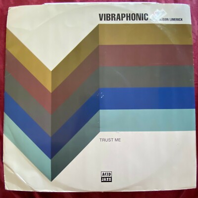 Vibraphonic~Alison Limerick~Trust Me~1993 Acid Jazz 12'' Vinyl Single~UK IMPORT