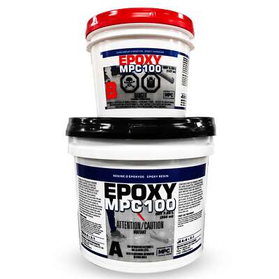 Epoxy Resin Flooring Kit 3 Gal | MPC 100 for Concrete, Garage, Basement