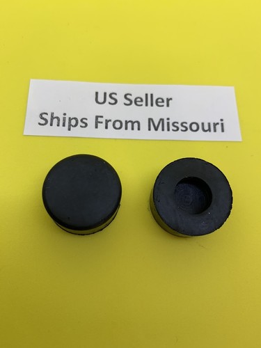 2 Pack- 1950s 60s GM Chevy Olds Buick Car Rubber Hood Bumpers 4137121 NEW 7/8"