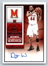 2015-16 Panini Contenders Draft Picks #191 Dez Wells AU (ref 179412)