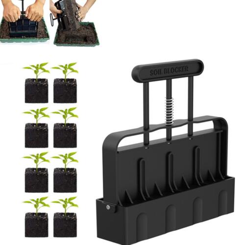 Hand Held Soil Block Maker Quickly Make Convenient for Seedling Starter Tray - Picture 1 of 12