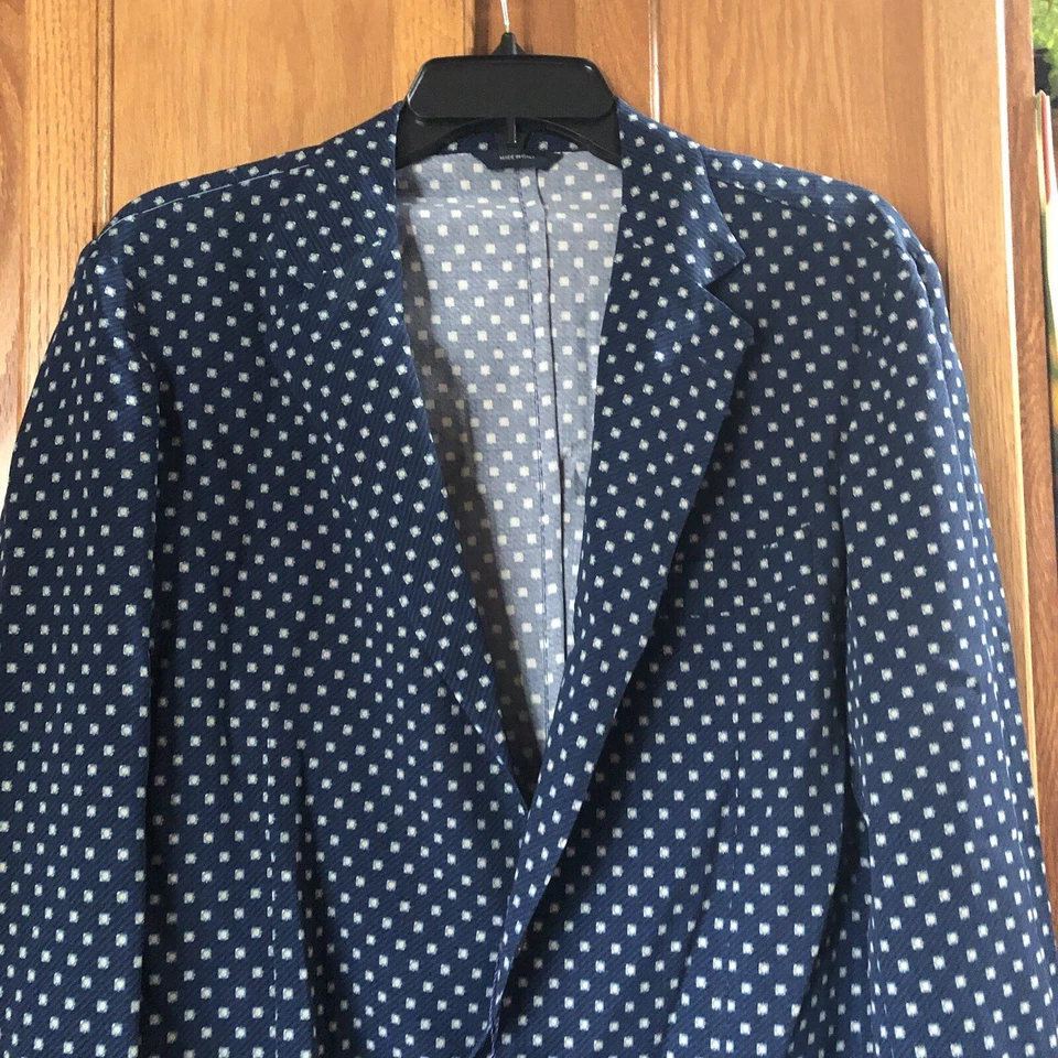 Chaqueta Tombolini Gravedad Cero 2 Botones Mezcla Lana Italia Hombres Talla 50 Clásica Nueva con Etiquetas Foto 4 de 4