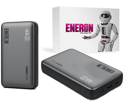 PowerBank Eneron 100W 20.000 mAh BAR Garantie: 2 Jahre
