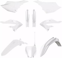 Kunststoff Verkleidung Kit Weiß Polisport Yamaha Yz 125-250 91128