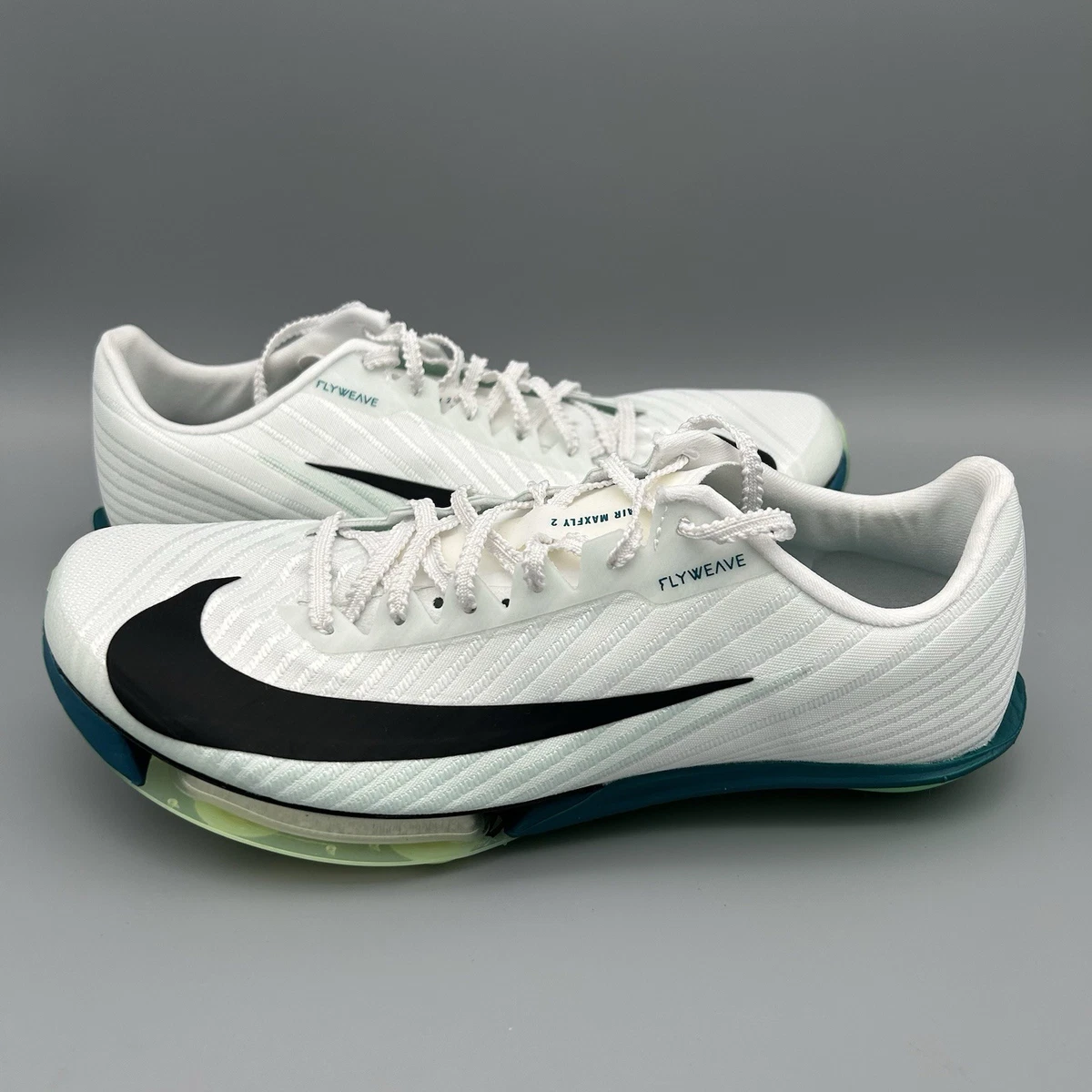 Nike Air Zoom Maxfly 2 White Bright Spruce for Sale | Authenticity