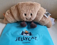 Jellycat Amuseables Croissant. Small 9cm x 22cm x 7cm. NEW. Can combine postage