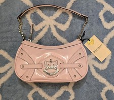 Juicy Couture Exclusive Her Majesty Shoulder Bag In Chiffom Pink
