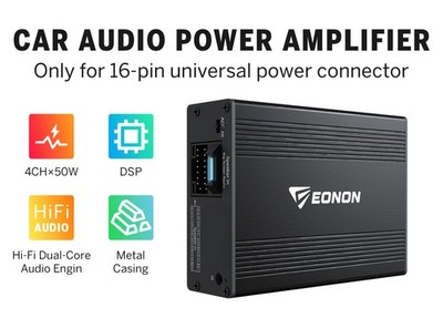 Eonon A304 KFZ Power Digital Amplifier Verstärker DSP Audio AMP Für Autoradio DE