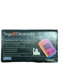 Vintage OEM Sega Dreamcast Controller White with Box and Instructions