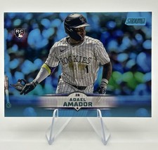 2025 Topps Stadium Club Adael Amador #41 Light Blue Parallel Colorado Rockies