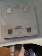 "FitIndex Smart Digital Body Weight Scale Bluetooth Glass BMI Fitness Tracker"